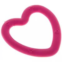 Игрушка резиновая жевательная "Сердце" 8-7,5 см